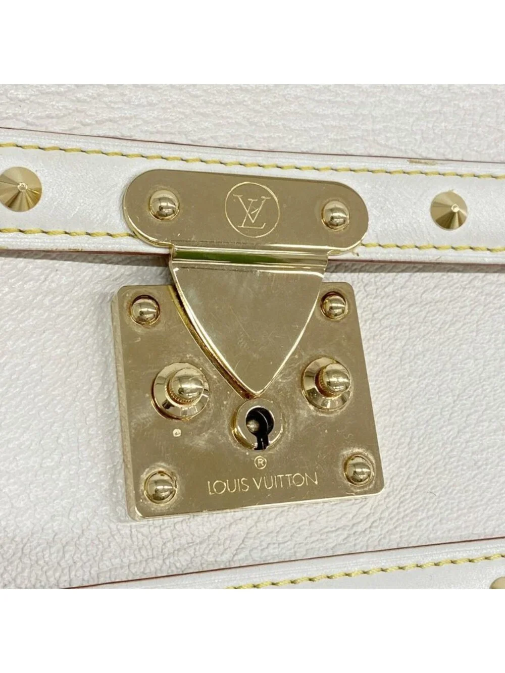 Louis Vuitton Shoulder Bag Suhali Tarantue Blanc